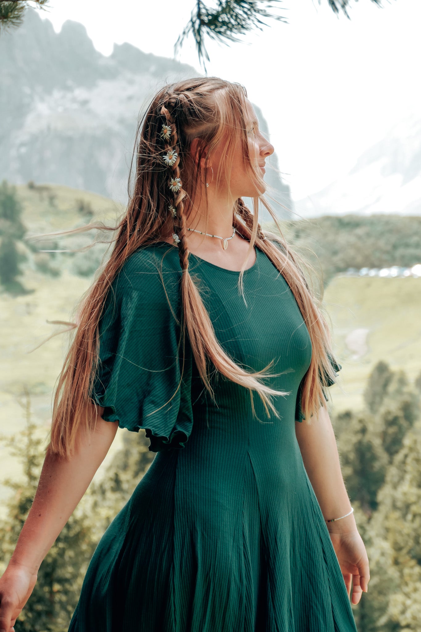 Bequemes und nachhaltiges Sommerkleid für Damen für den schicken Anlass