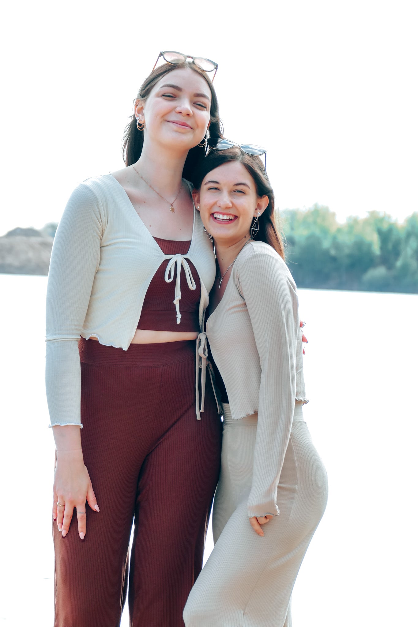 Bequeme Loungewear für Damen im Sommer aus nachhaltigem und geripptem Stoff