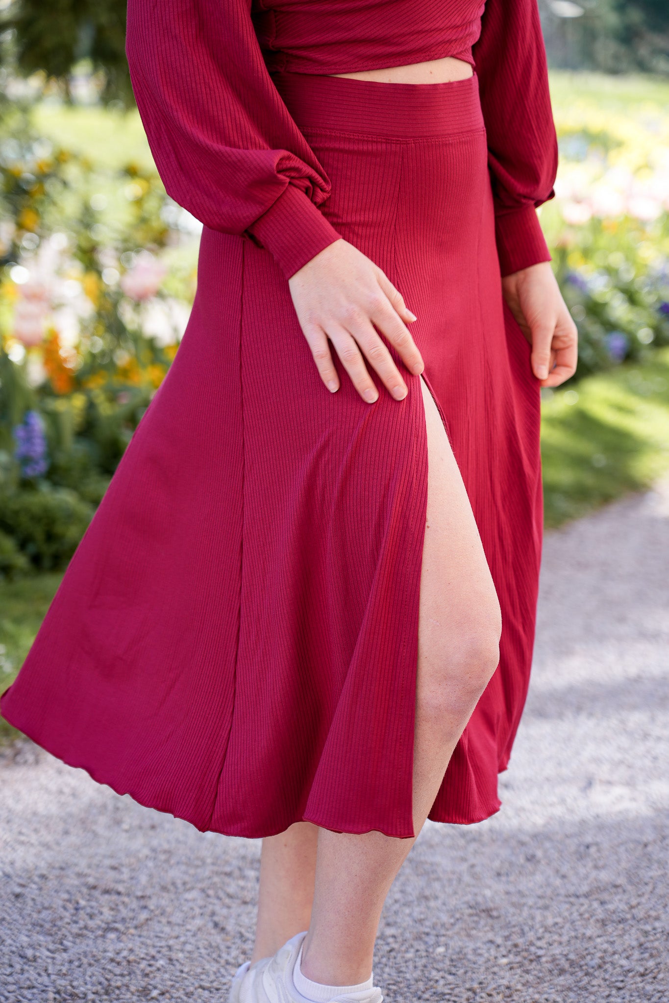 Must Have Sommerrock für Damen in Rot aus fairer Produktion in Deutschland
