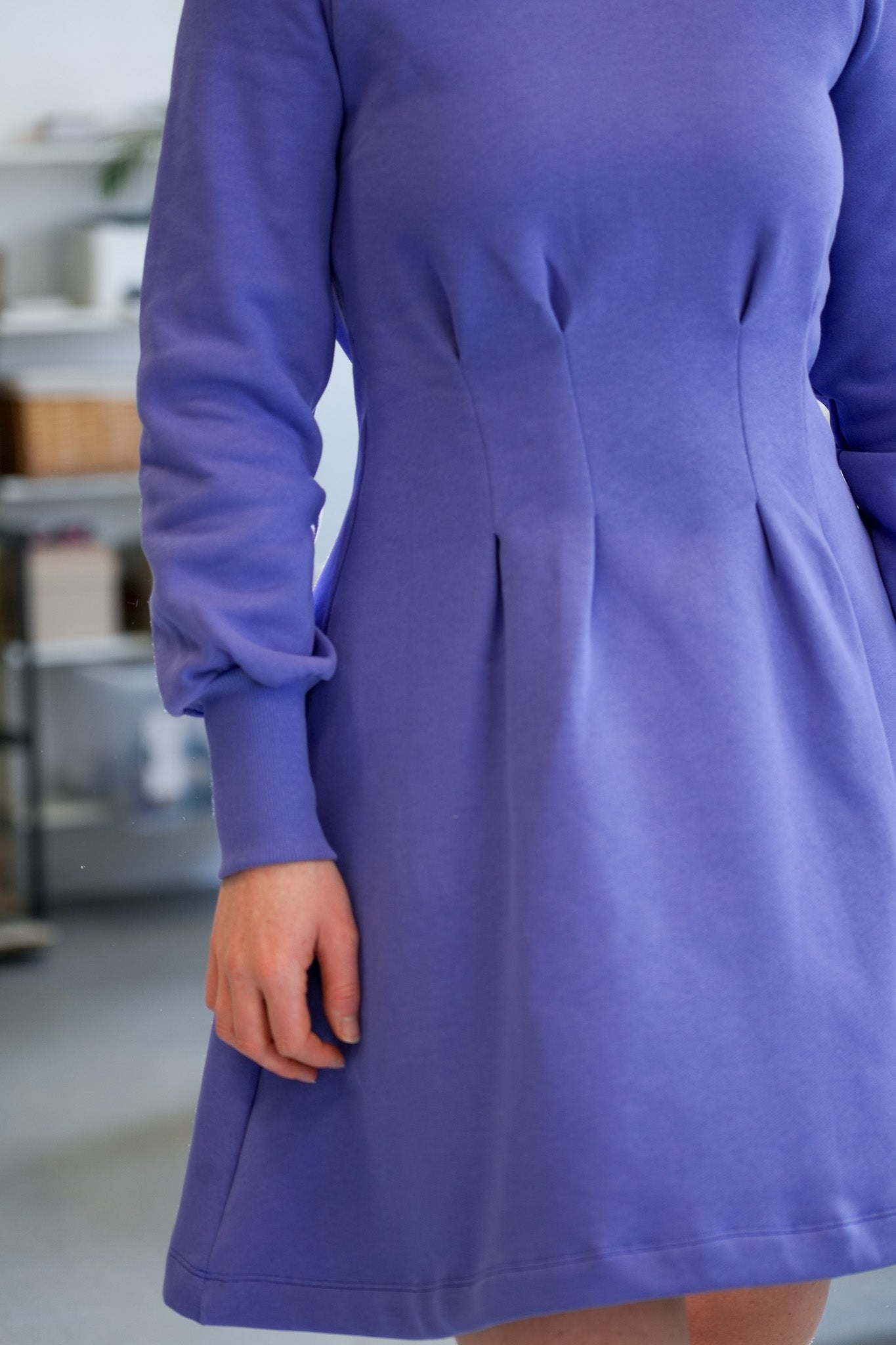 Fair produziertes Kleid in ausdrucksstarker Farbnuance
