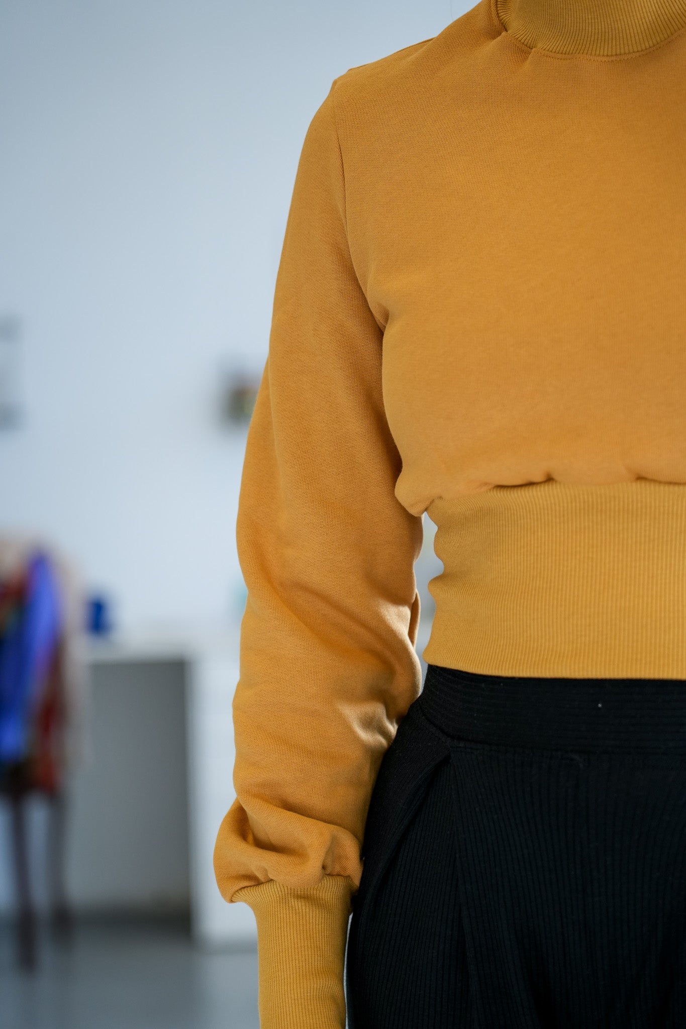 Fair produzierter Sweater mit modernem Schnitt