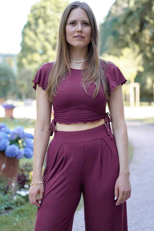 Nachhaltiges Damen T-Shirt in Pinot aus Tencel