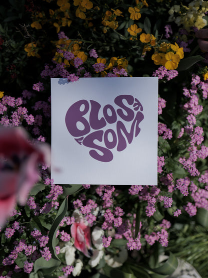 Kunstdruck mit Blossom Out Motiv 