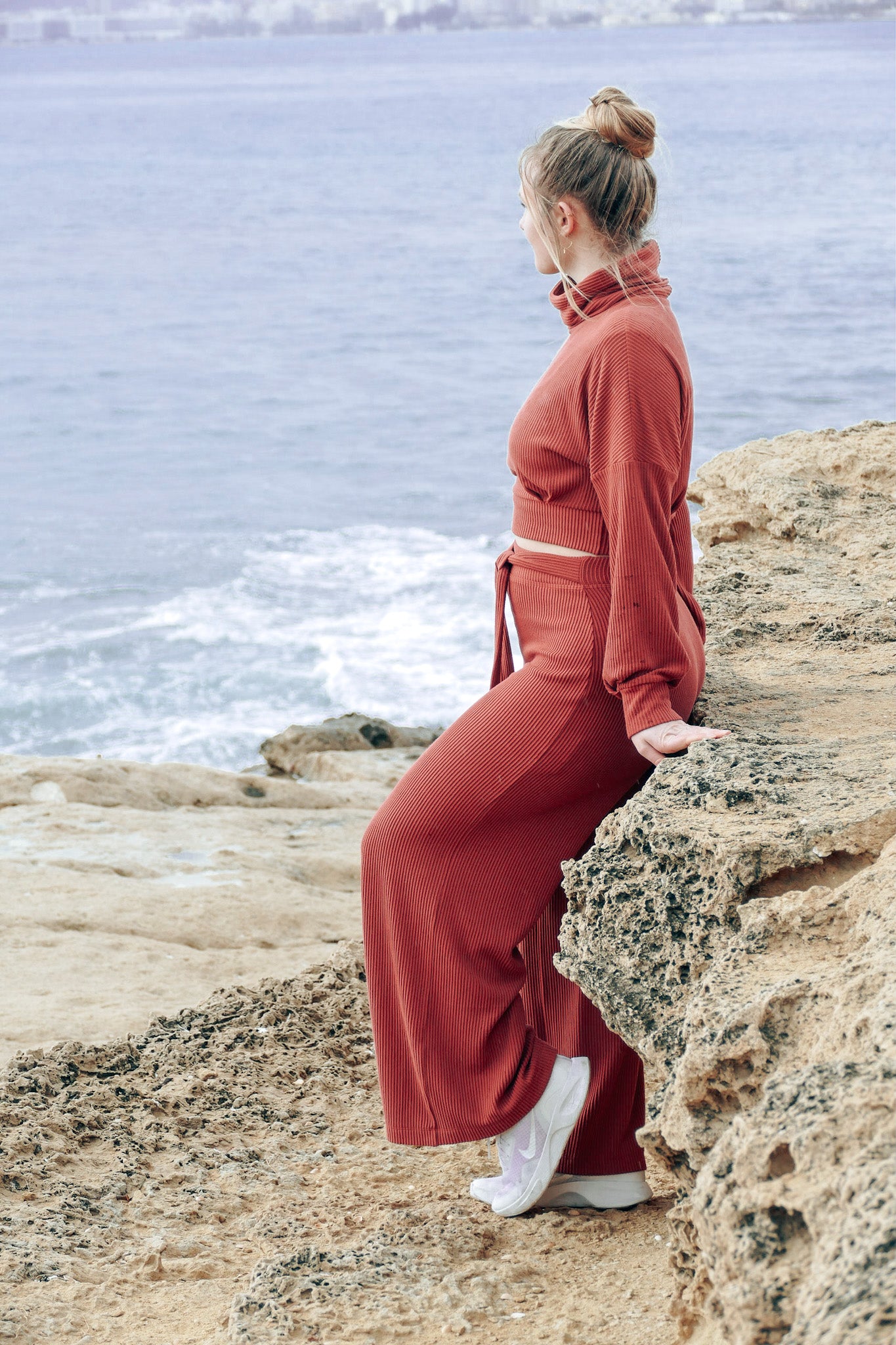 Kuscheliger und weicher Crop Pullover für den Winter ein absolutes Must Have