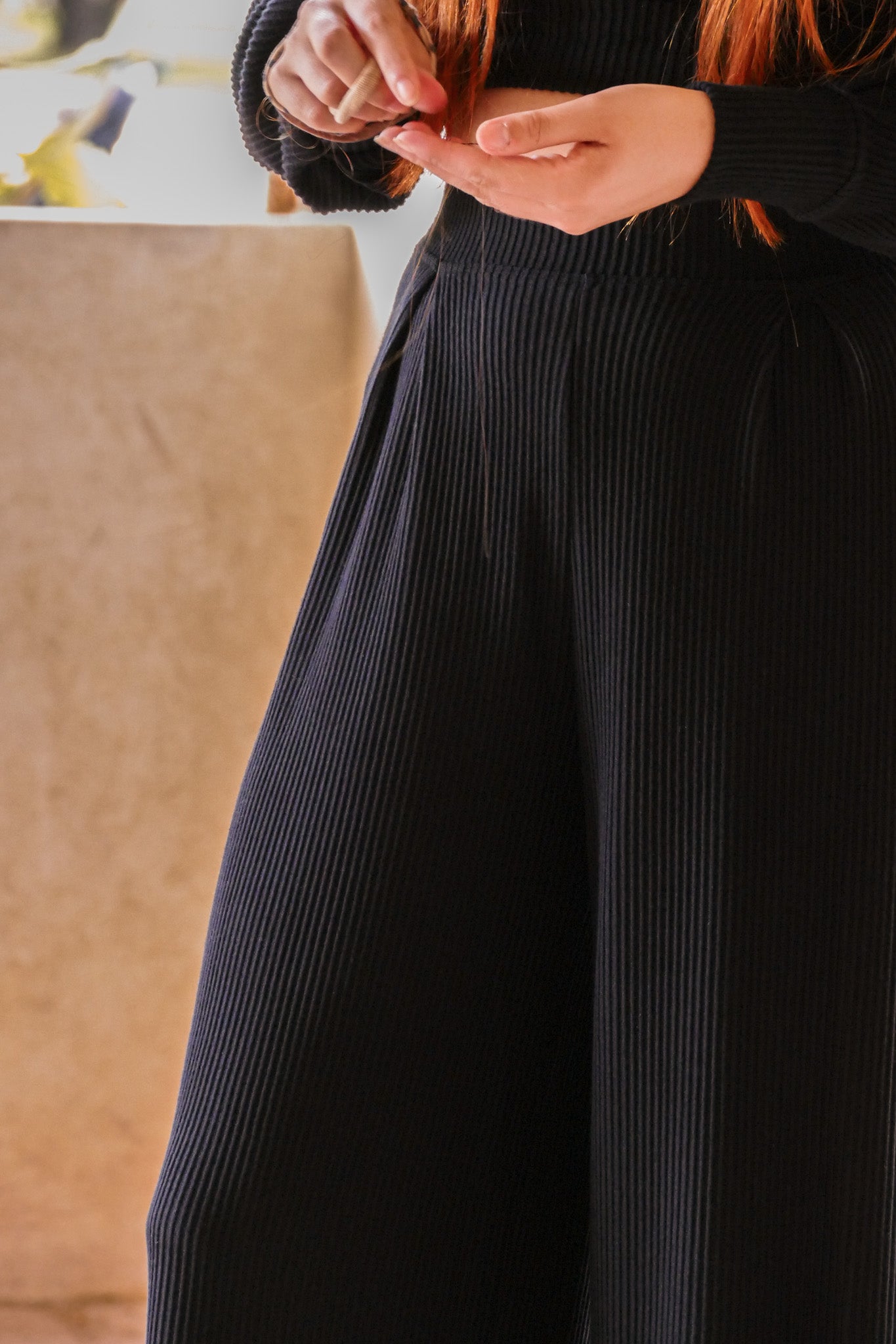 Bequeme und nachhaltige Hose für den Winter in einem modernen und Schönen Schnitt aus dem neusten Trend