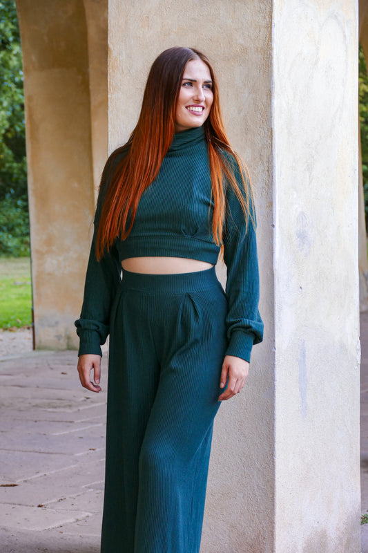 Nachhaltige und super bequeme Hose für den Winter aus weichem Stoff